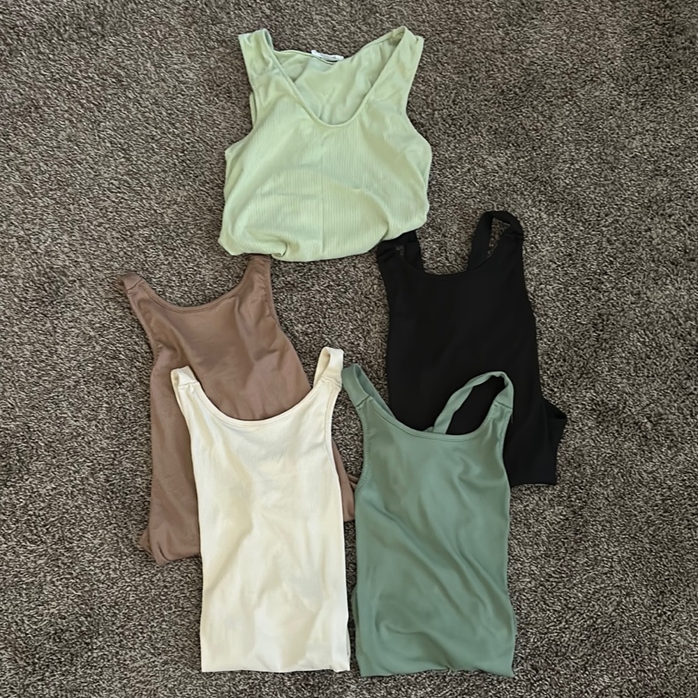 5 bodysuits